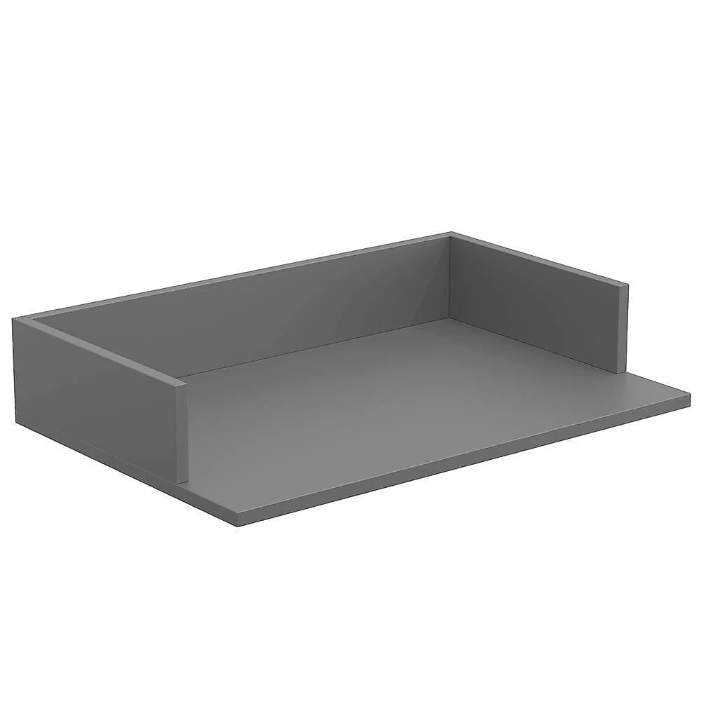 Kit 04 Suportes Suspensos Para Micro-ondas Forno 60x40 Cm Class L03 Cinza - Lyam