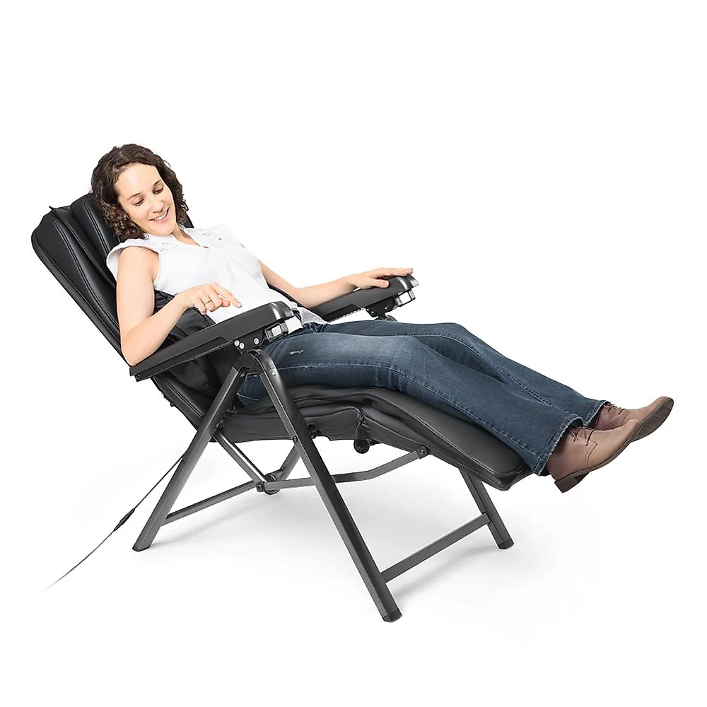 Poltrona de massagem flex com aquecimento genis relax bivolt