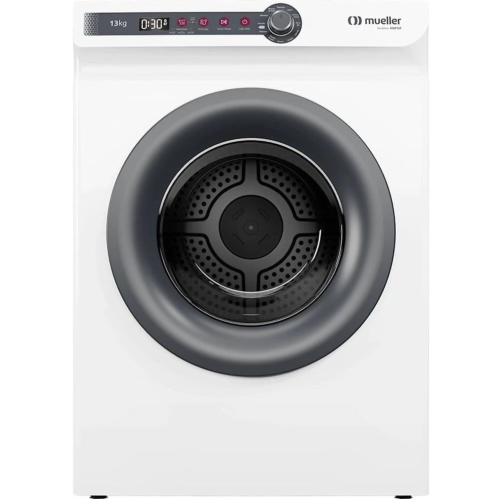 Secadora de Roupas Mueller 13 kg com Sensor de Umidade - MSP13F