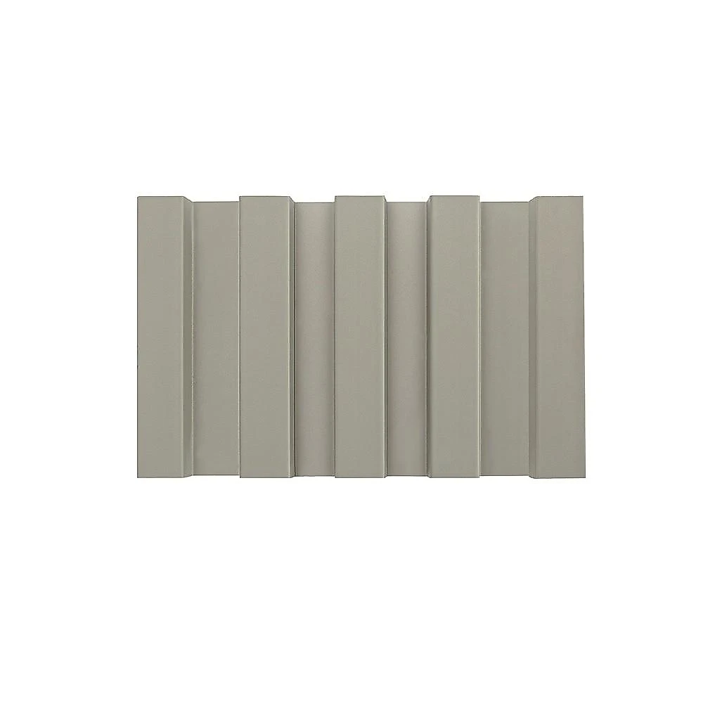 Perfil Painel Ripado Modaza HG Grey Direito, 285 x 3,2 cm