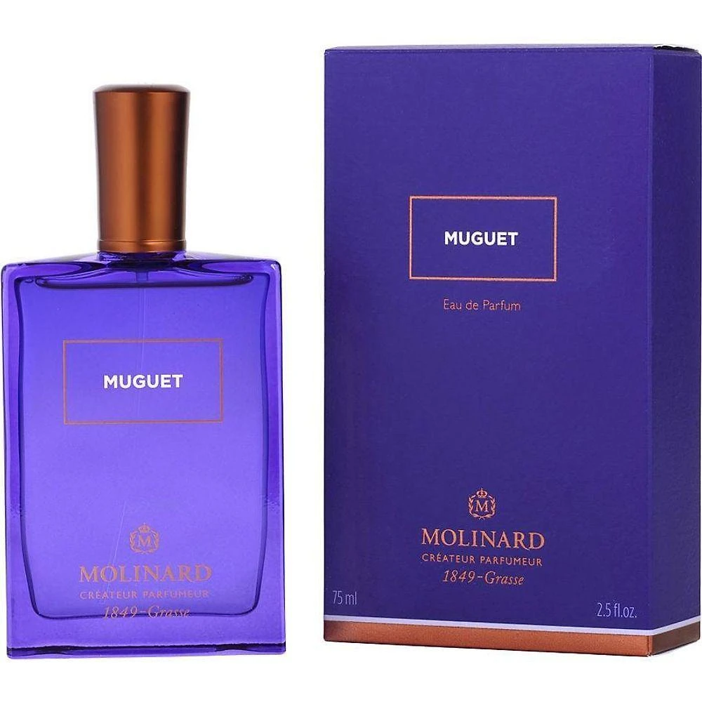 Perfume Unisex Molinard Muguet Eau de Parfum Spray 75ml - Nova Embalagem