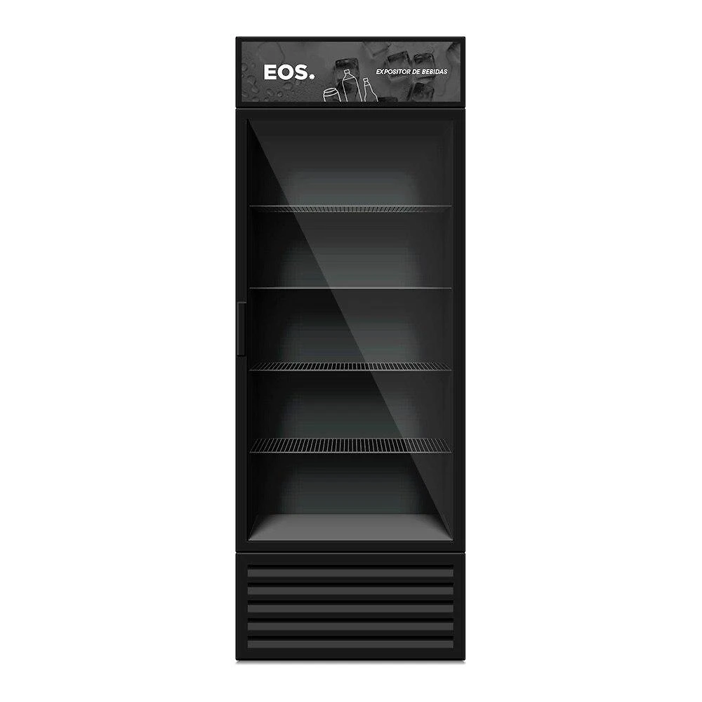 Refrigerador Expositor Vertical EOS 368 Litros Eco Gelo All Black EEV400P2 220V