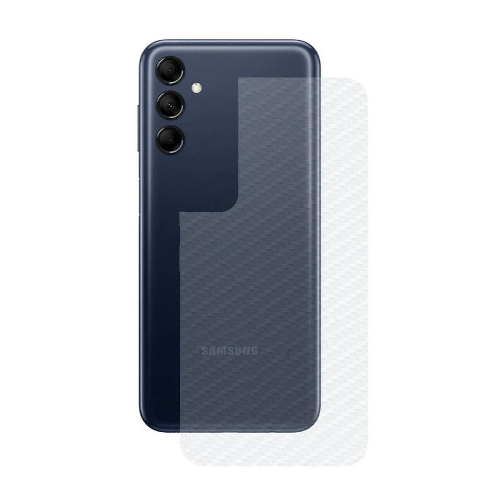 Película Para Galaxy M14 5G -Traseira Fibra Carbono- Gshield