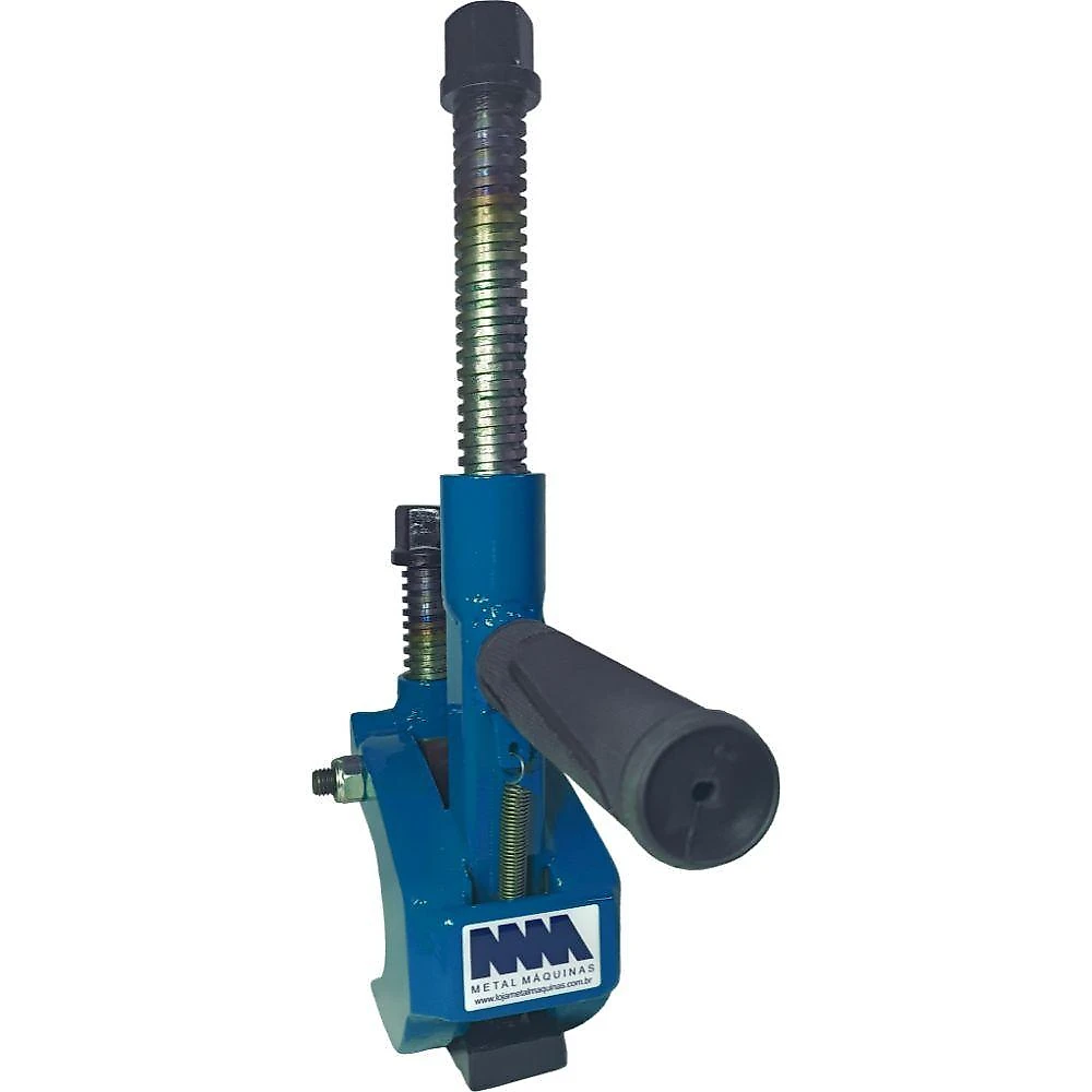 Máquina para Descolar Pneus de Caminhão e Agrícola Azul Destalonador para Tratores Caminhões