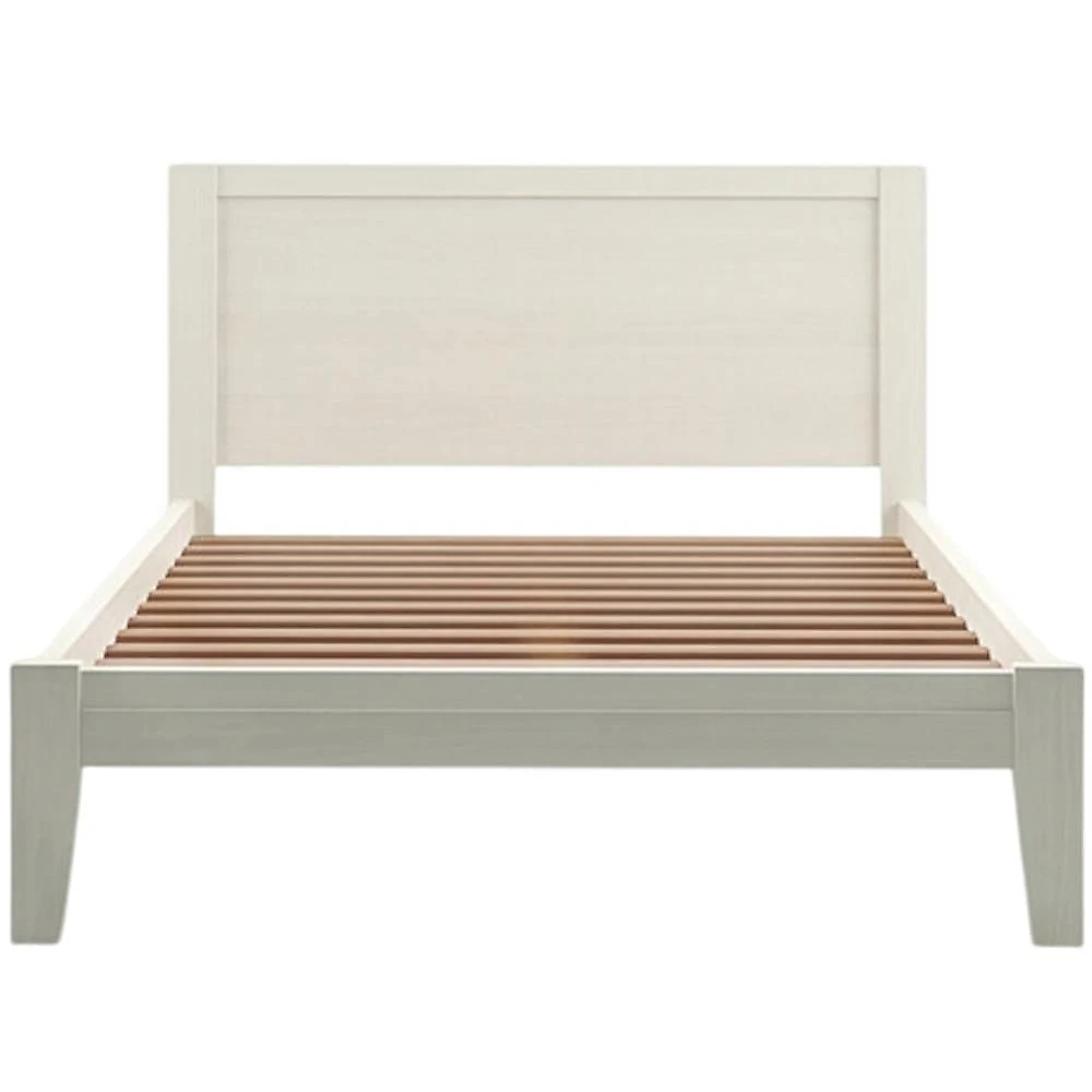 Cama Queen Mazzaro F06 com Estrado Fixo em Madeira Maciça Lyam Decor