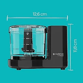 Mini Processador Cadence MPR530 Mini Crush 280ml - Preto 110V
