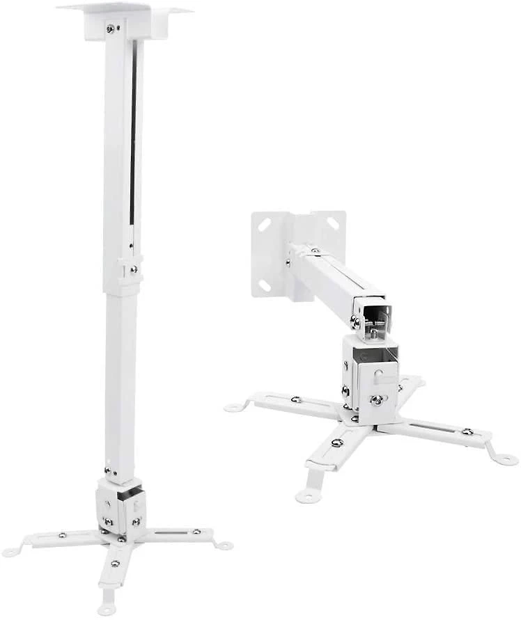 Miniatura Extensor,Suporte,Pedestal Para Projetor,43-65 Cm,Teto,Branco