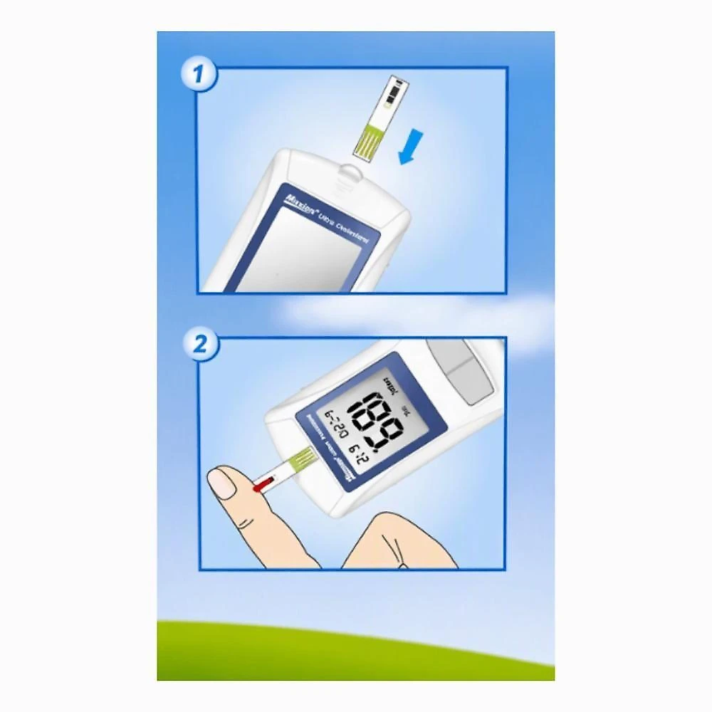 Monitor de Colesterol Mission Ultra CHOL com 10 Tiras e Tecnologia Eletroquímica 200 Resultados 10