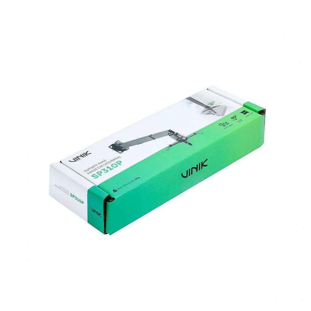 Suporte para Projetor Vinik SP310P 2 em 1 para Parede com Altura Ajustável e Capacidade Até 15KG