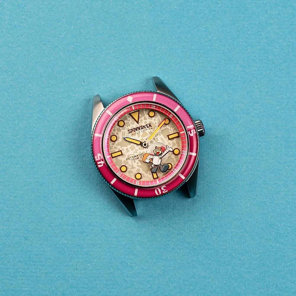 Relógio Spinnaker Fleuss Bob Esponja Sandy White Frenemies Limited Edition SP-5160-03