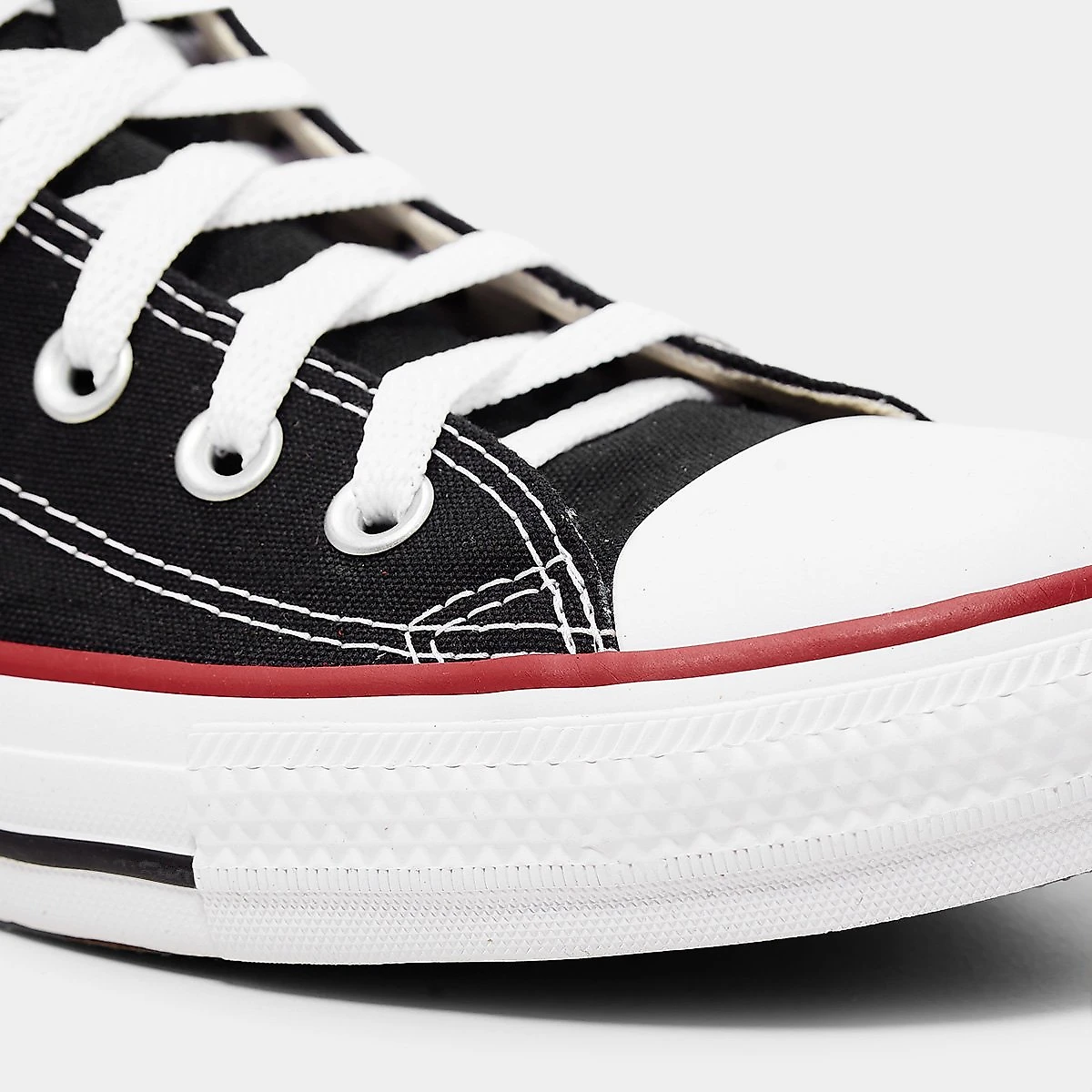 Tênis Converse All Star Chuck Taylor Cano Alto Preto+Vermelho - 34