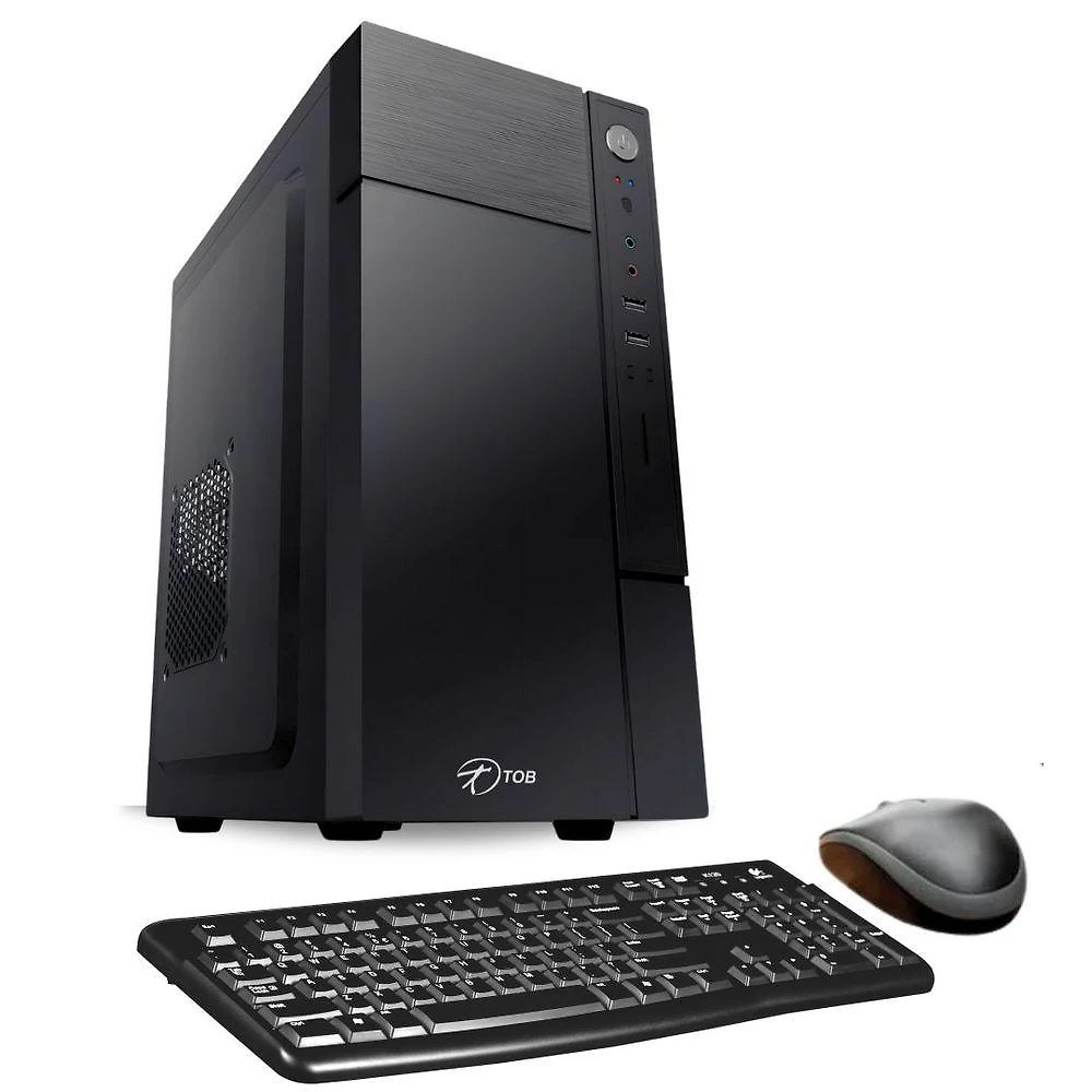 Computador Tob Intel Core I7 Com Ssd 480gb Memória 16gb Windows 10 Trial Desktop Pc Cpu Com Teclado E Mouse