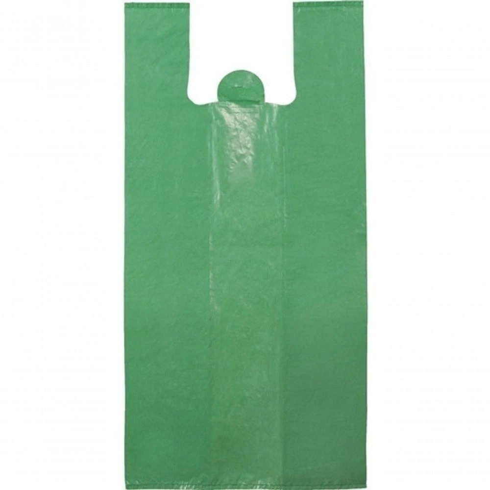 Sacola Plástica Reciclada 30x40 Pct 4 kg em Polietileno Recuperado 100% Reciclável Verde Higipack
