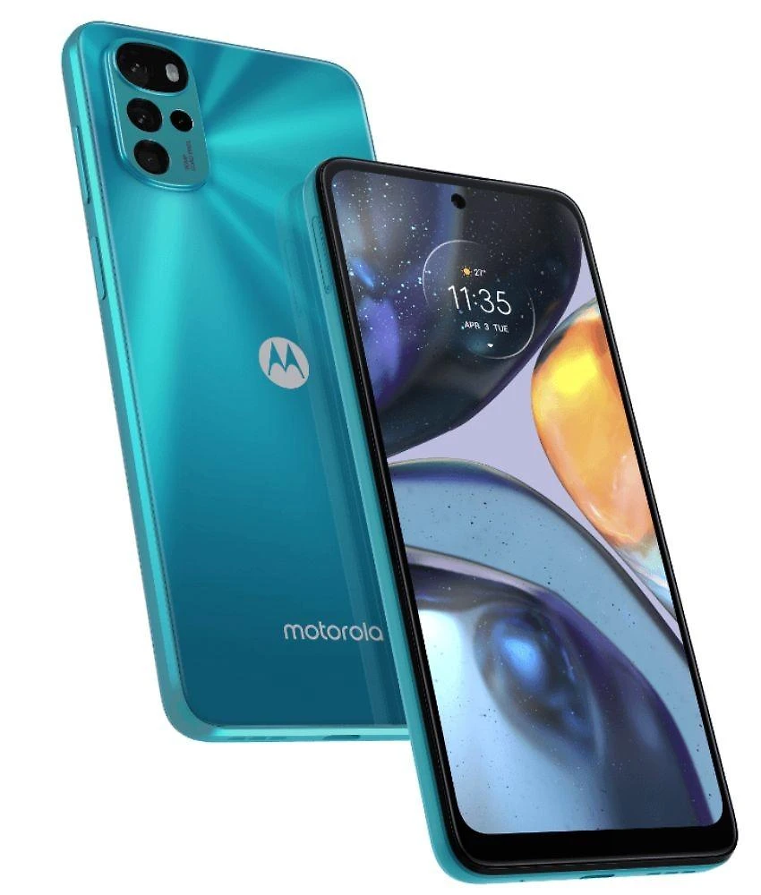 Usado: Motorola Moto G22 128GB Azul Muito Bom - Trocafone