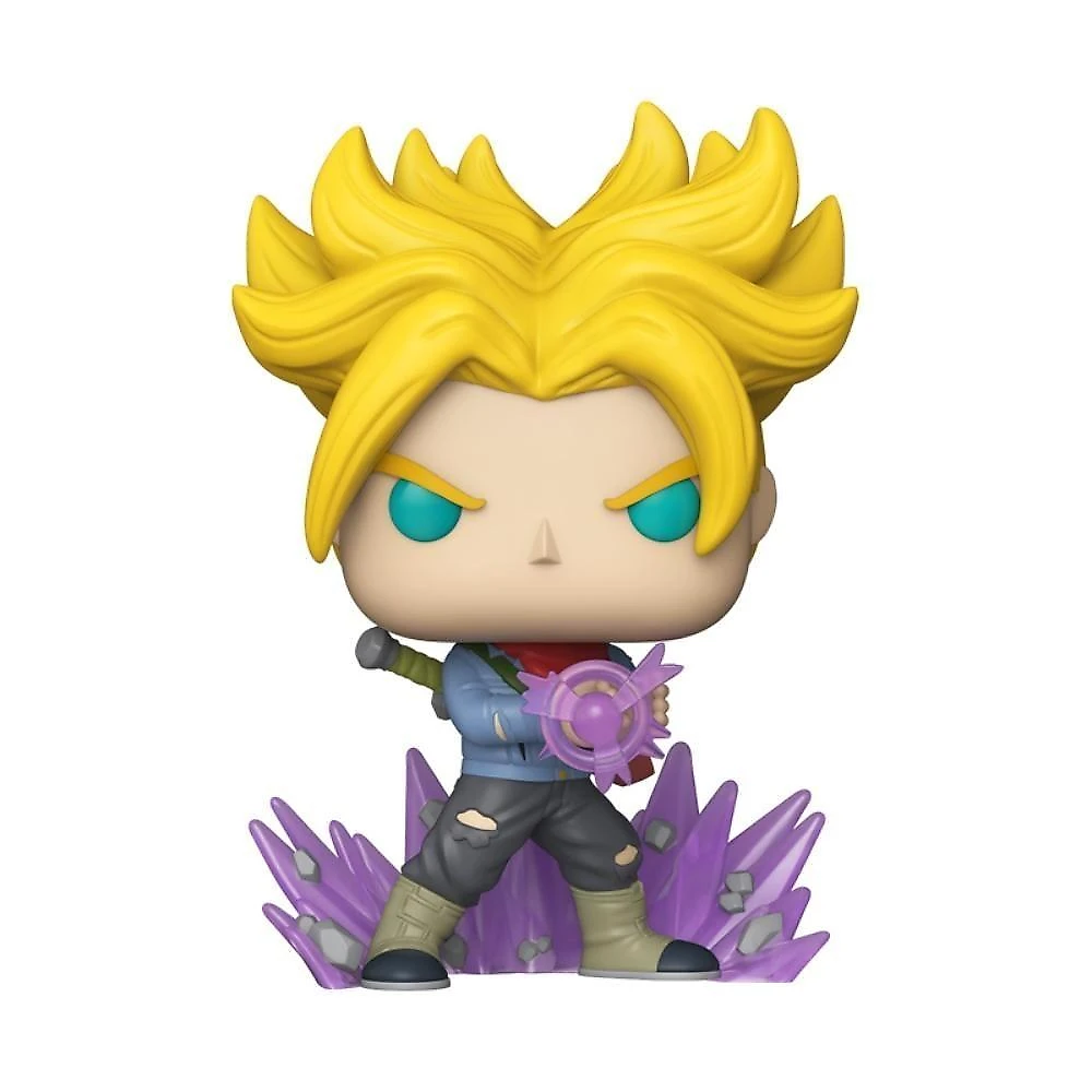 Boneco Funko Pop! Exc Dragon Ball Saiyajin Trunks Com Chase