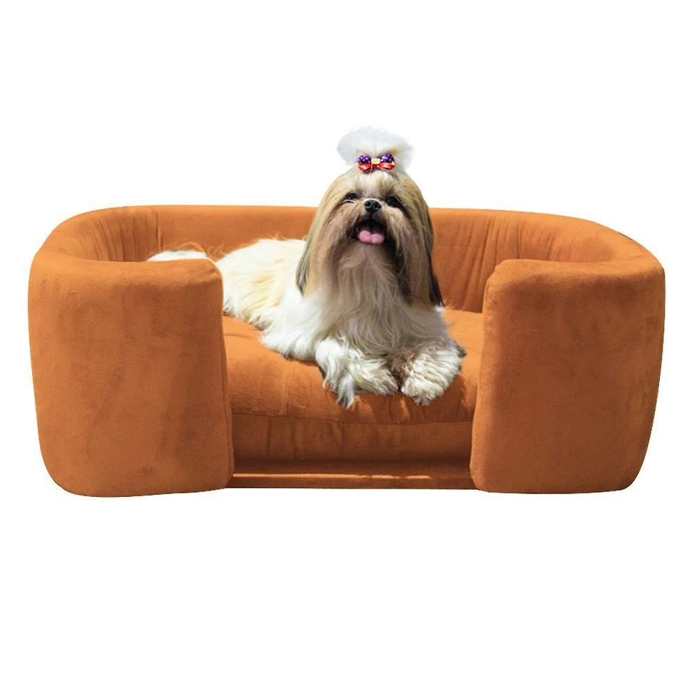 Cama Pet Poltrona Hannah Luxo Terracota