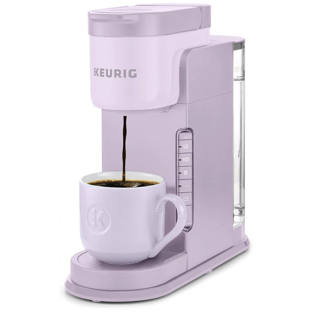 Cafeteira de Cápsulas Keurig KExpress Single Serve, 3 Tamanhos de Preparo, Botão Strong, Reservatório Removível de 42oz, Lavanda