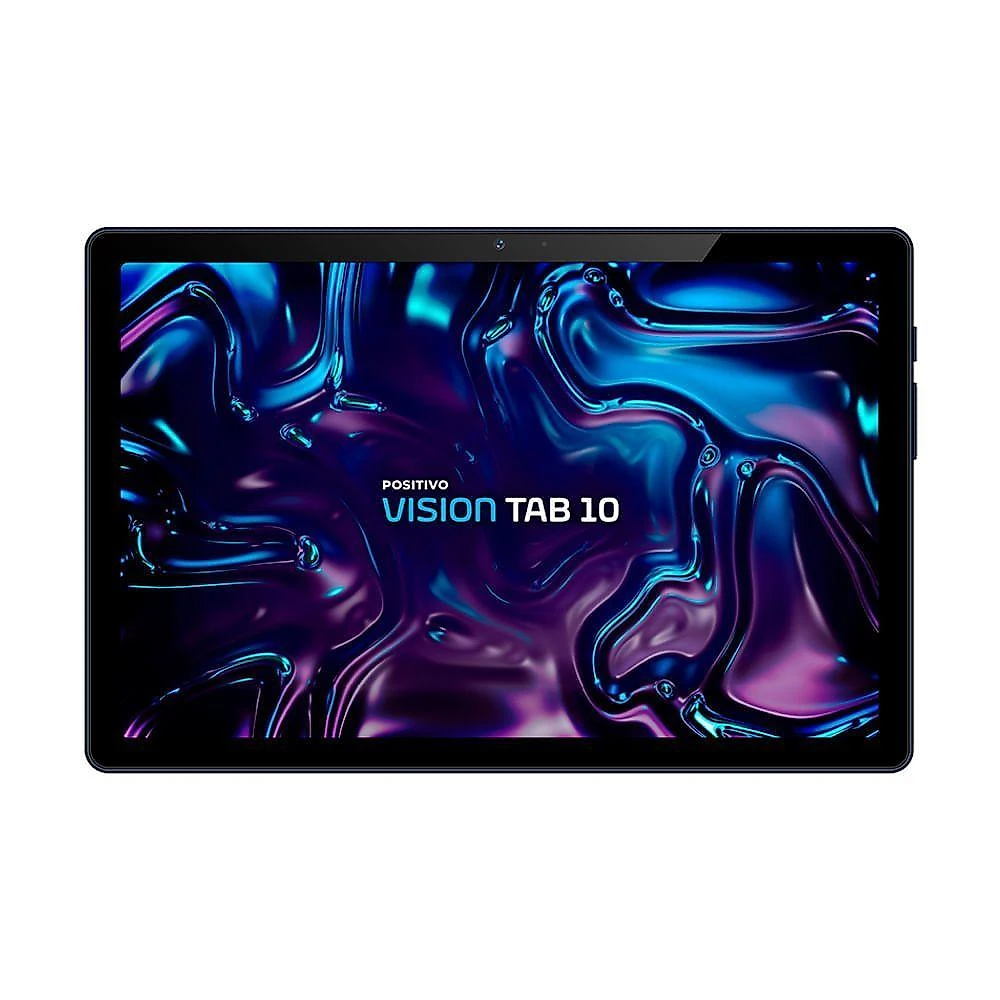 Positivo Vision Tab 10 Com Capa Teclado 4gb Ram 128gb 5+13mp 6000mah 10.1" Hd Wifi Ac E 4g - Preto