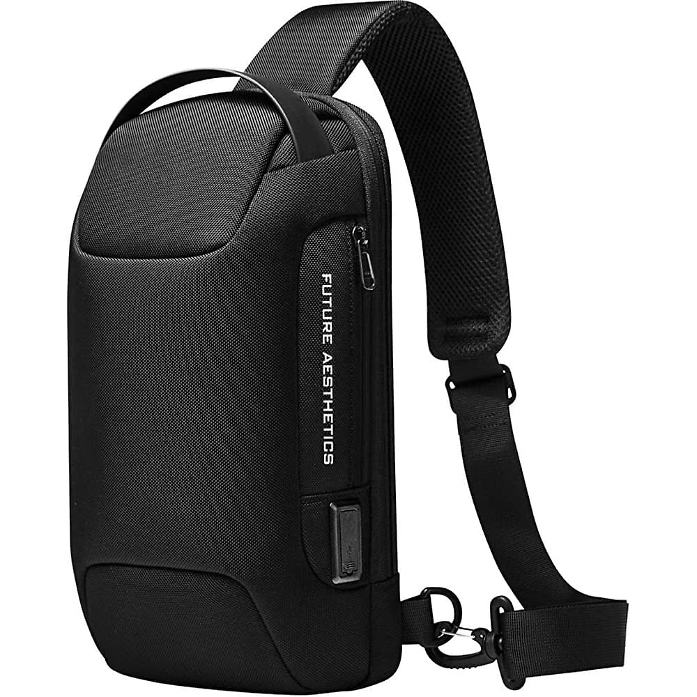 BANGE Mochila para Laptop 24 cm com Porta Carregador USB e À