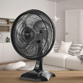 Miniatura Ventilador de Mesa Britânia Maxx Force BVT400 40cm 3 Velocidades 6 Pás Preto 110V