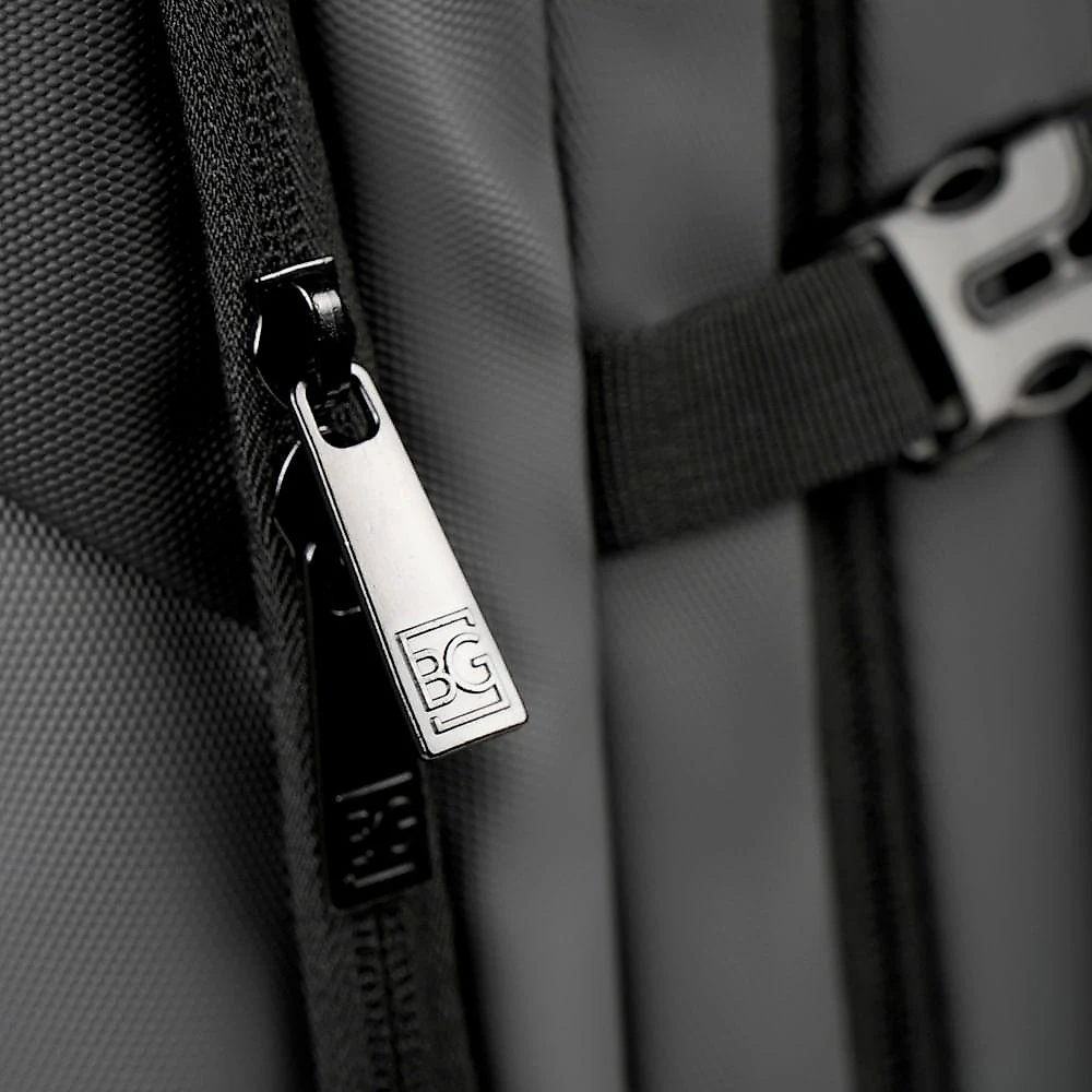 Mochila Executiva Masculina Cosmo Preta Preto - G