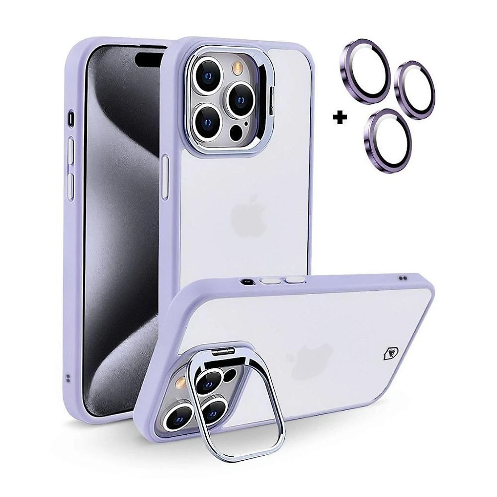 Capa Para Iphone 15 Pro - Gravity Lilás - Gshield