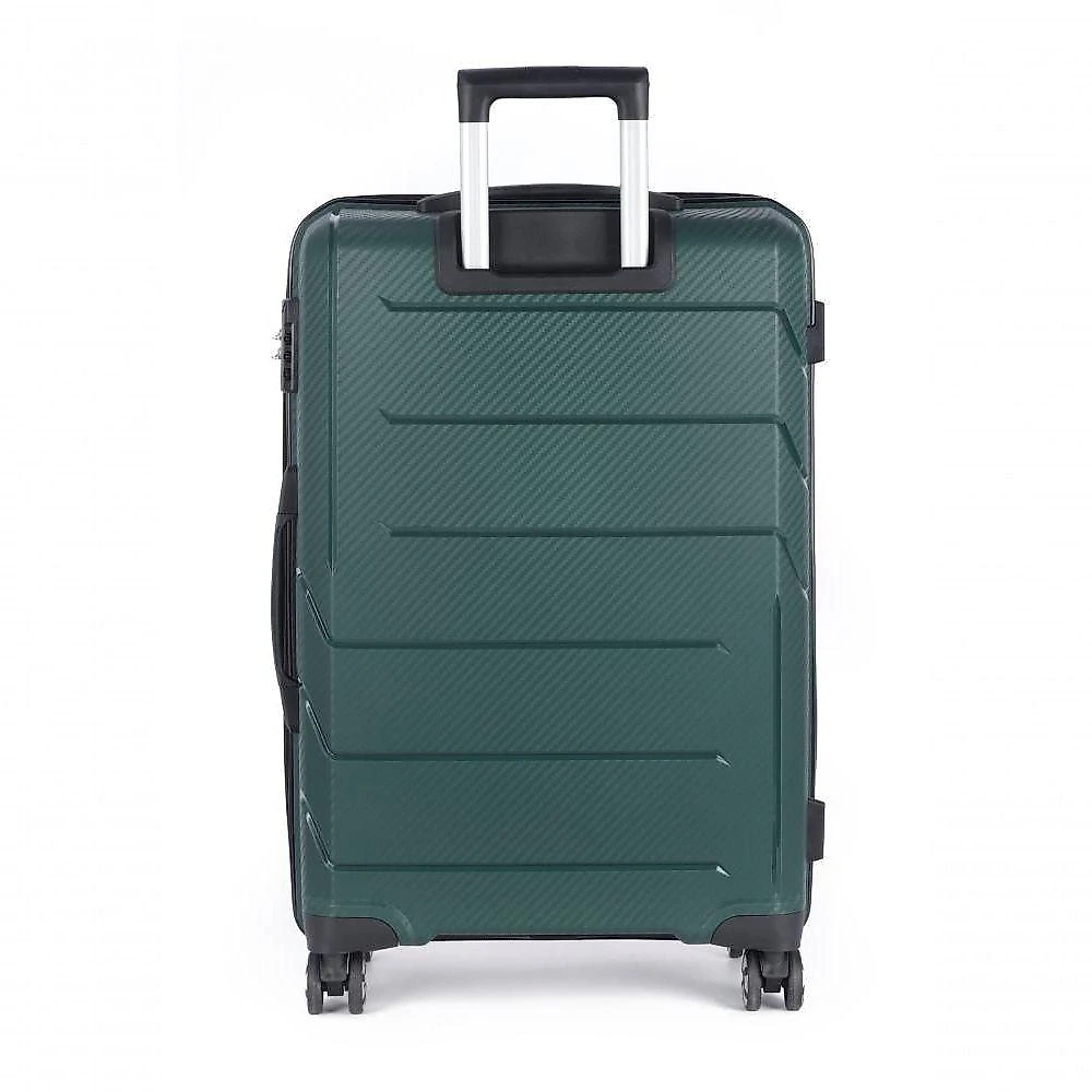 Mala de Viagem Pequena de Bordo Polipropileno Expansível Provença MF10470PK-20 Verde Polo King