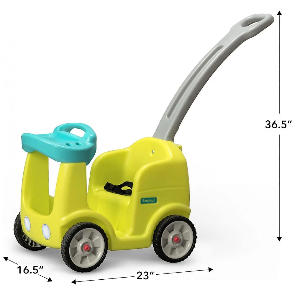 Carrinho de Passeio Infantil com Cinto de Segurança para Crianças de 1 a 4 anos, Simplay3, Verde Limão