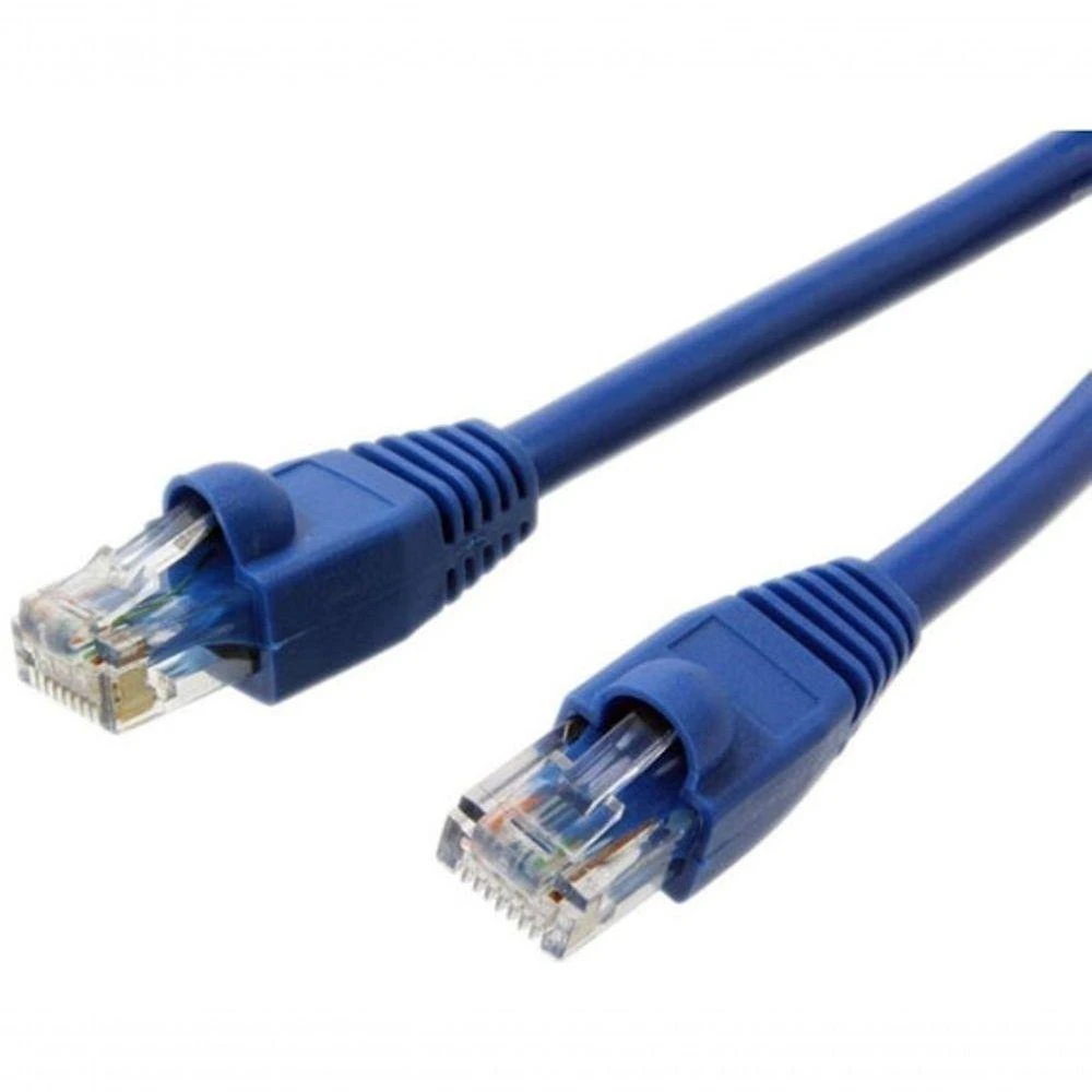 Miniatura Cabo De Rede 40 Metros Ethernet Lan Rj45 Cftv Azul 30M