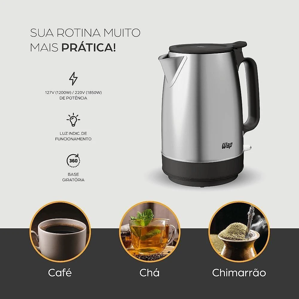 Chaleira Elétrica WAP Prosdocimo WCE2 220V