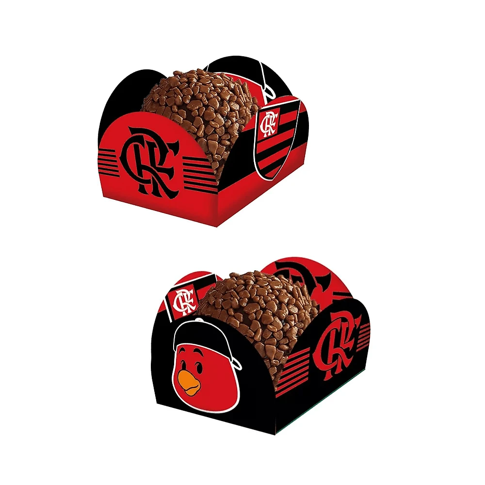 Kit Festa Completo Flamengo 62 Peças Decoração VERMELHO