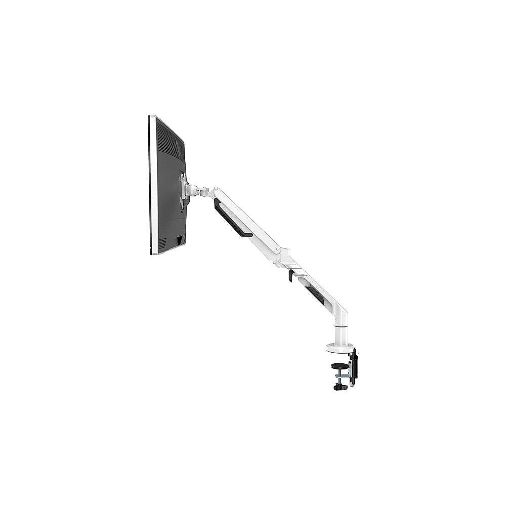 Suporte de Mesa Articulado para Monitor de 17" a 36" FlexiSpot MA8, Ajustes com Pistão a Gás, VESA, Branco - MA8W