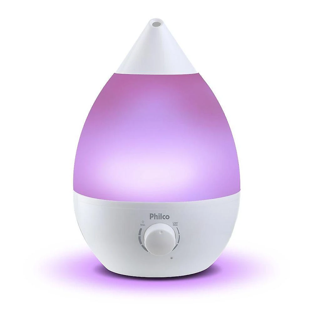 Umidificador De Ar Philco 4L Difusor De Aromas PUD04B Bivolt