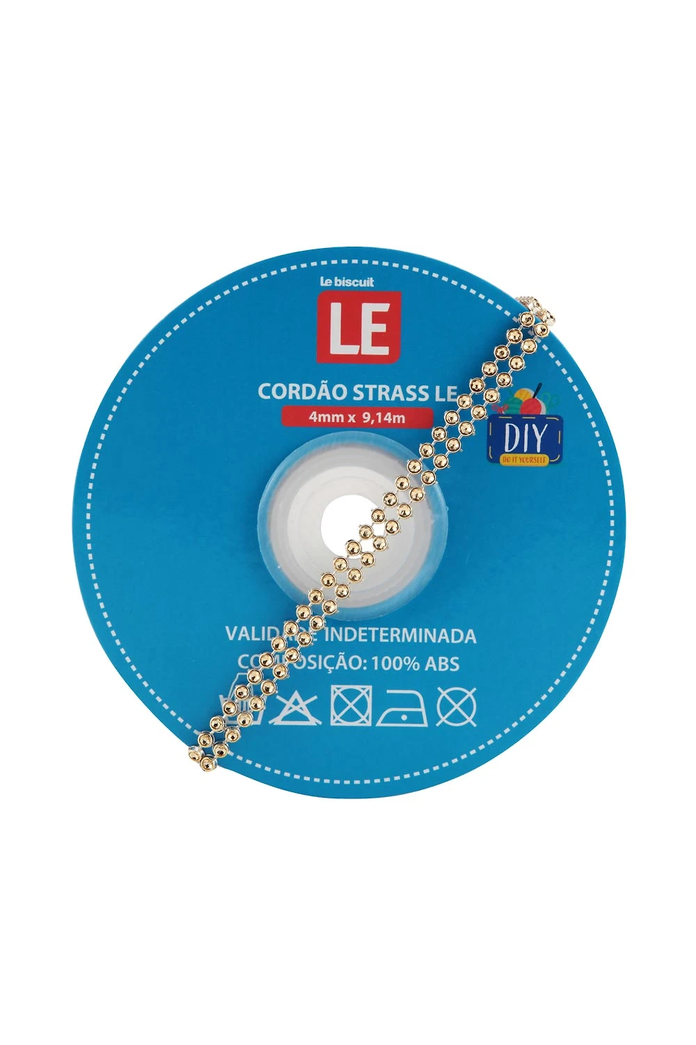 Cordão de Strass 4mmx9,14m