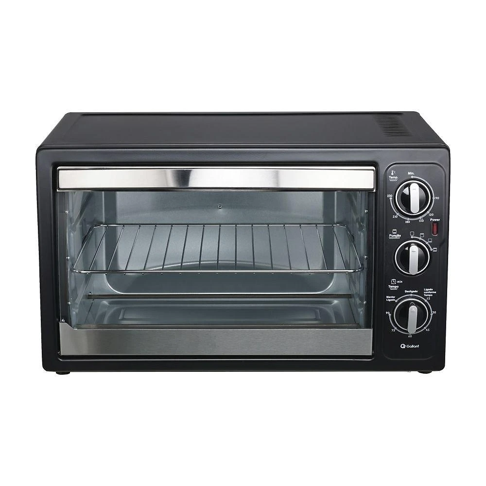 Forno elétrico de bancada gallant gfo42em2a preto 42l 220v - (gfo42em2a)
