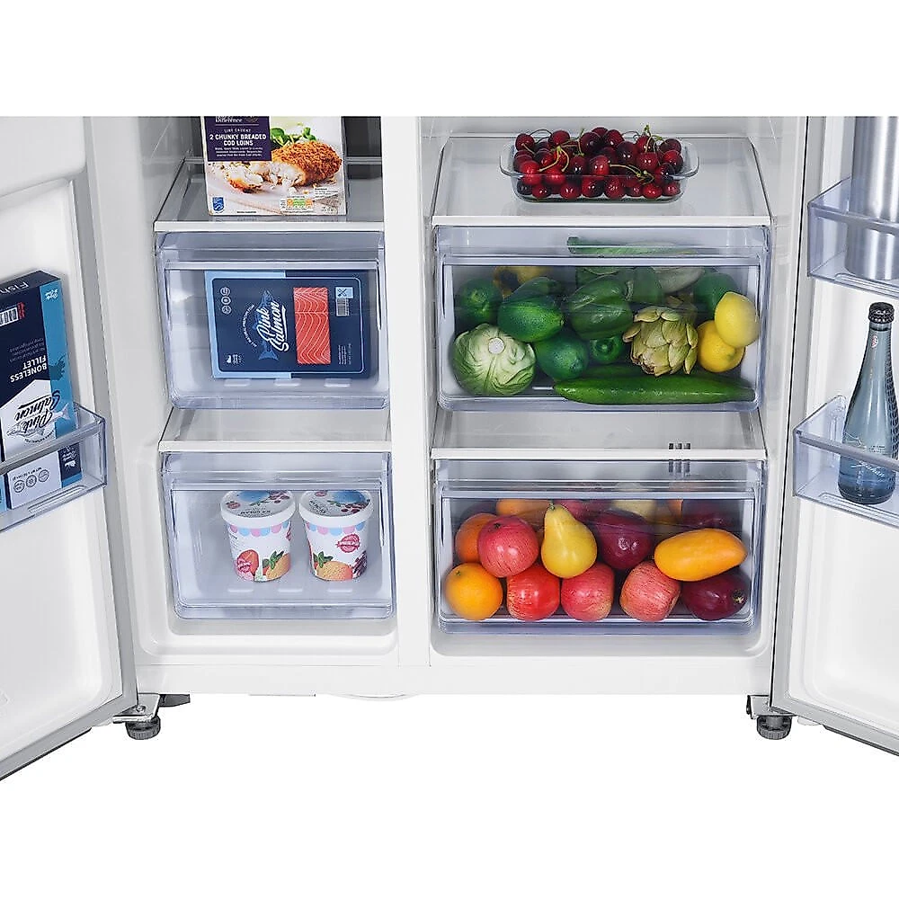 Geladeira Side by Side 516 Litros TCL C516SBIMN Inox - 110V