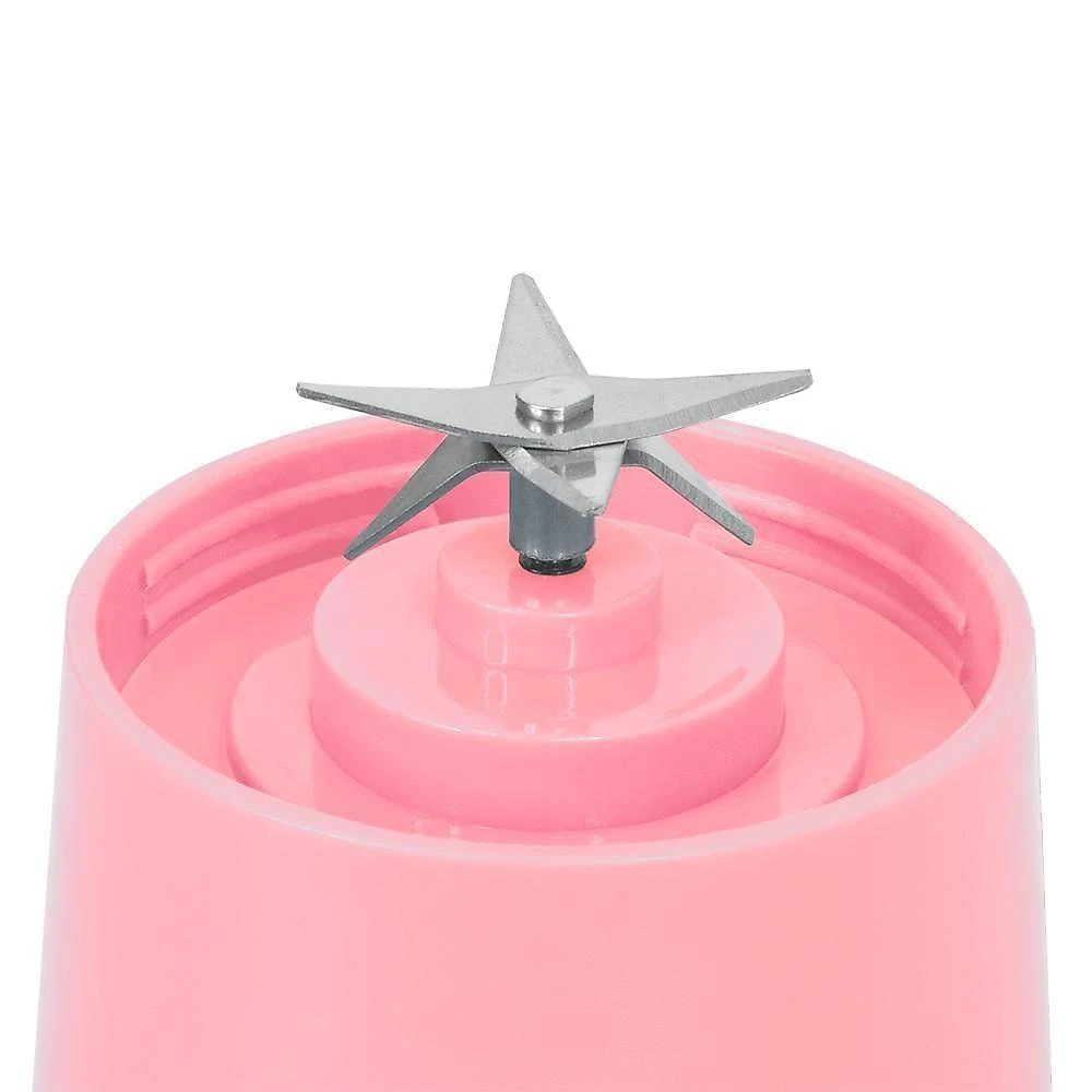 Mini Liquidificador Portátil Usb Recarregável ( Rosa )