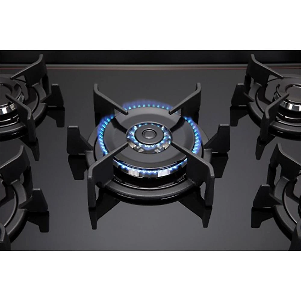 Fogão 5 Bocas Dako Magister, Acendimento Automático, Preto Fogão 5 Bocas Dako Magister com Acendimento Automático e Mesa de Vidro, Preto