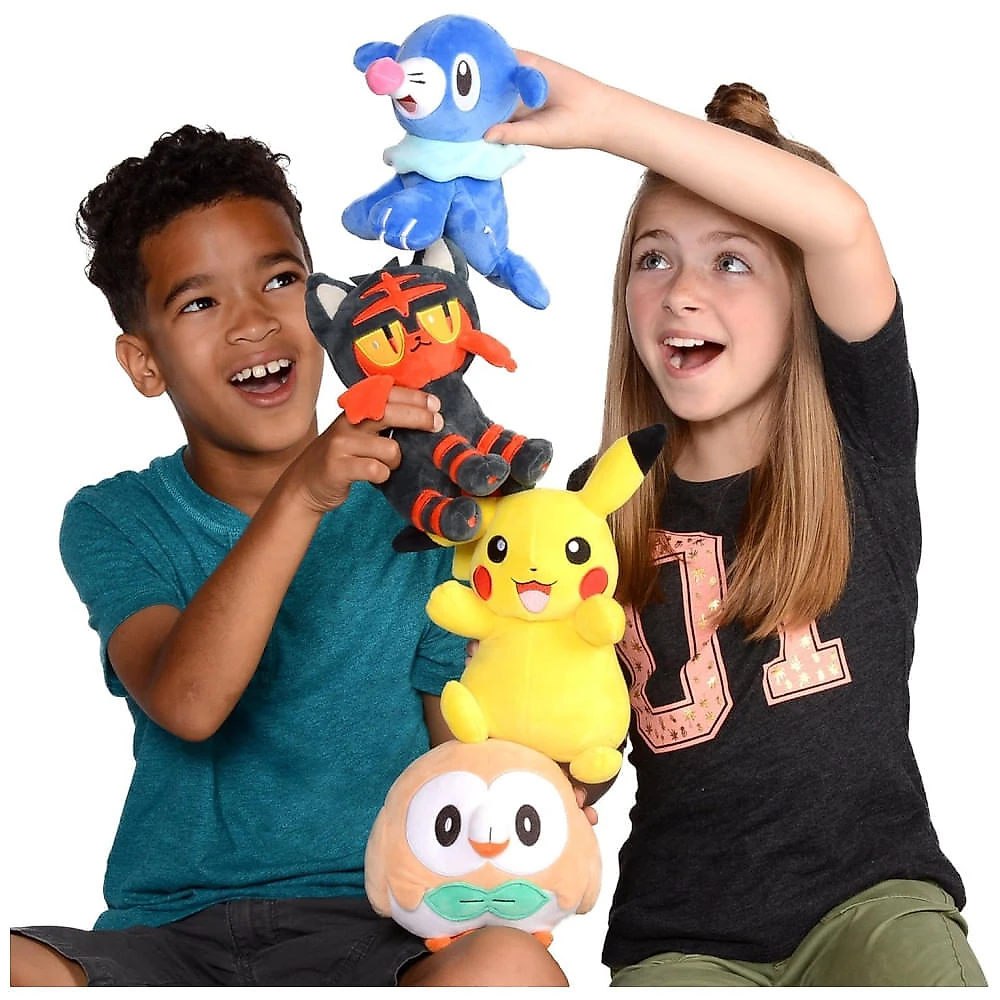 Blind Box,Kit de Pelúcia Pokémon 20 cm - 2 Bonecos Surpresa - Licenciado - Brinquedo de Pelúcia Original - Presente para Crianças,Jazwares