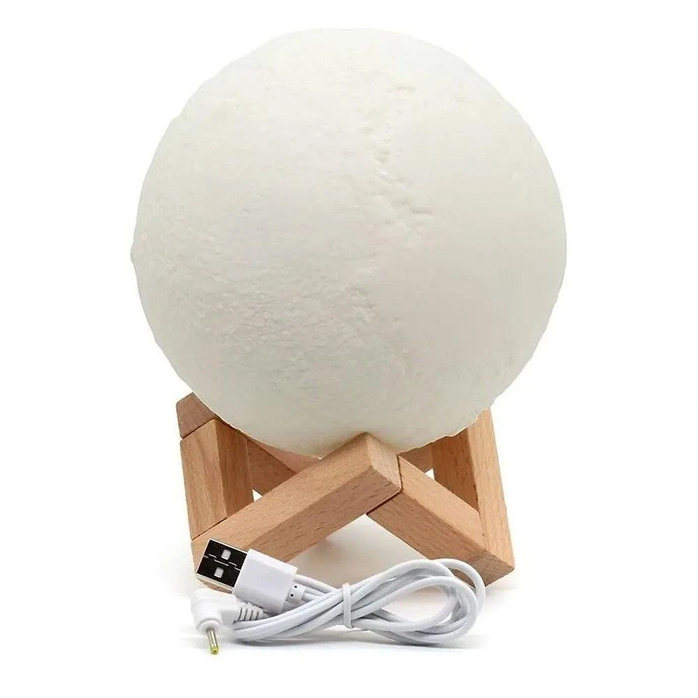 Umidificador Difusor Luminária Lua 3d 1500ml Aromatizador - Design Moderno E Funcional