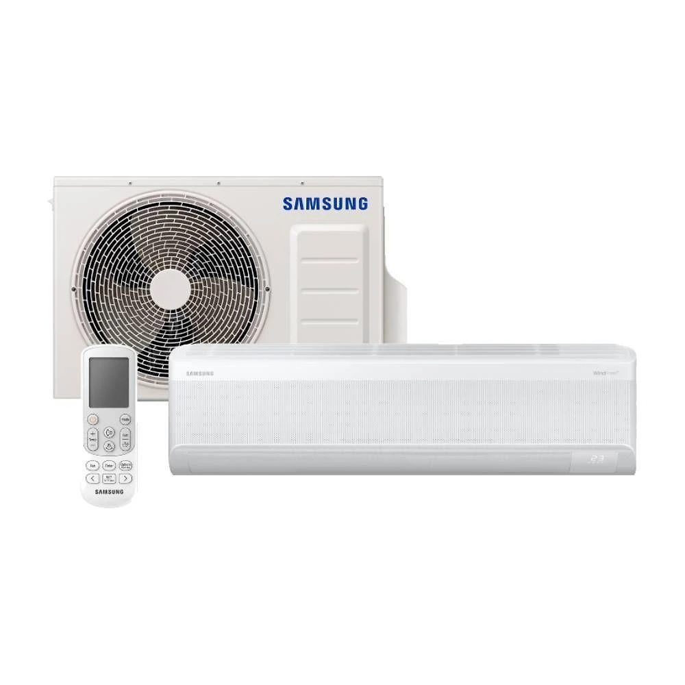 Ar condicionado split inverter samsung windfree ai 18000 btus frio 220v ar18dyfaawkxaz