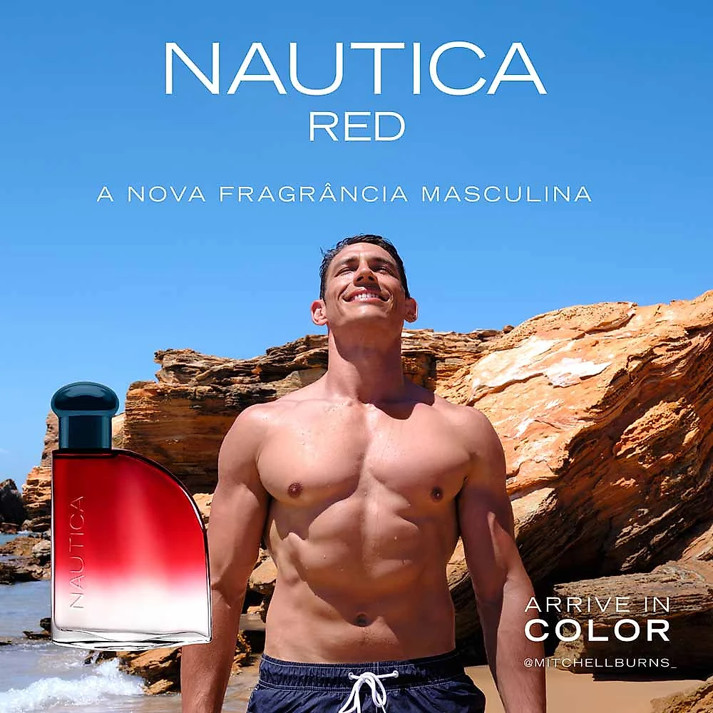 Perfume Colors Red Nautica Masculino Eau de Toilette 100ml