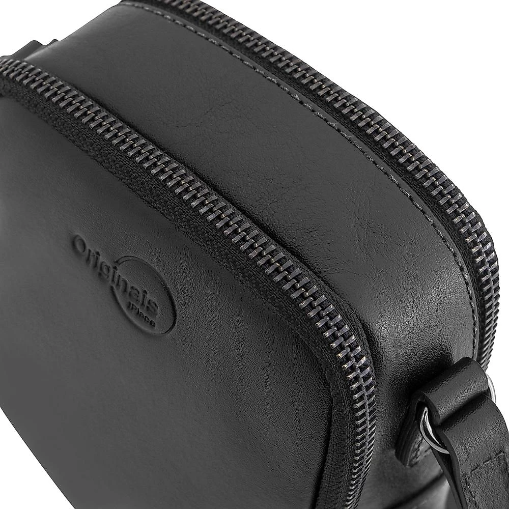 Bolsa de Couro Transversal, Rafa Originais iPlace, Preta