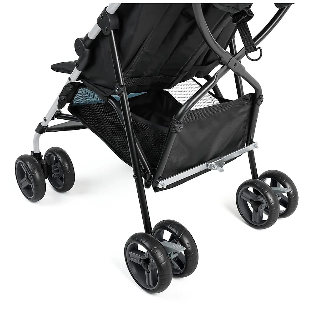 Carrinho de Bebê Summer by Ingenuity 3D Mini: Leve, Confortável e Prático para Viagens - Cinza