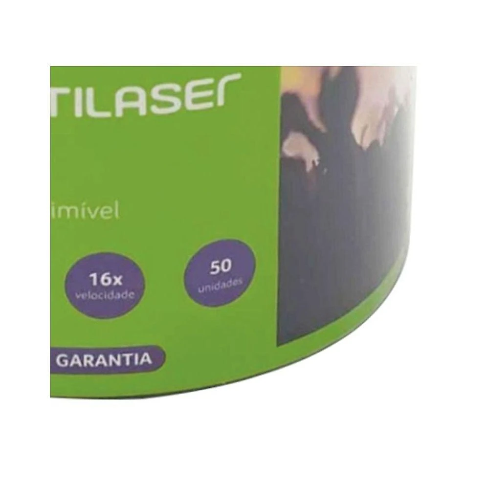 Dvd-R Multi 4,7GB 16x com 50 Unidades para Gravação de Arquivos