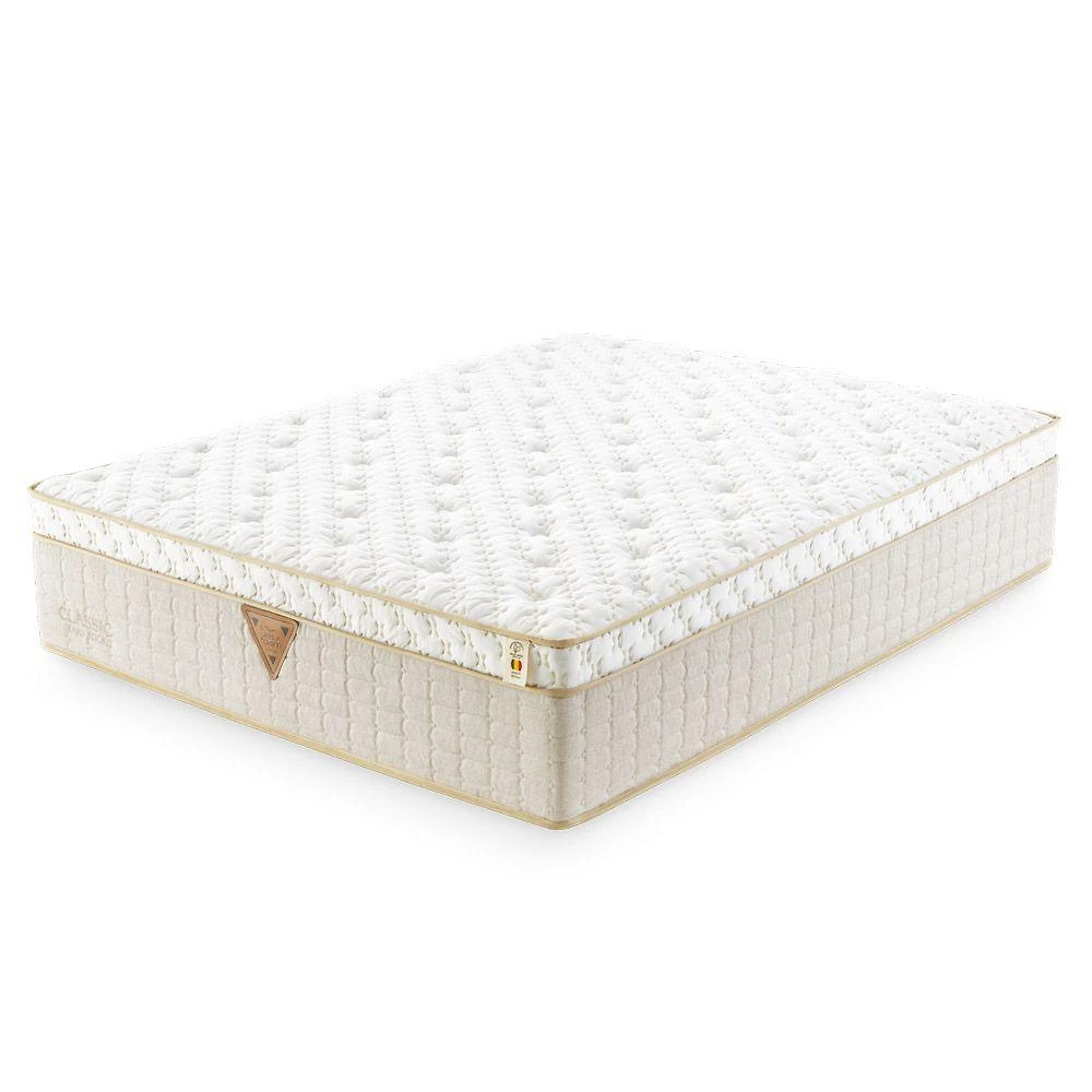 Colchão Classic Duo Pocket - Látex E Molas Duplas Medida Casal 138x188cm Opcionais Kit Zen