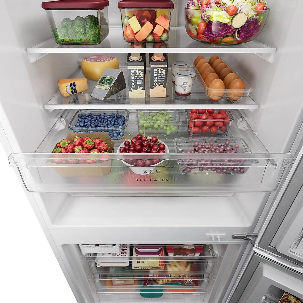 Geladeira brastemp bre66ab smart frost free inverse 500l branca bivolt