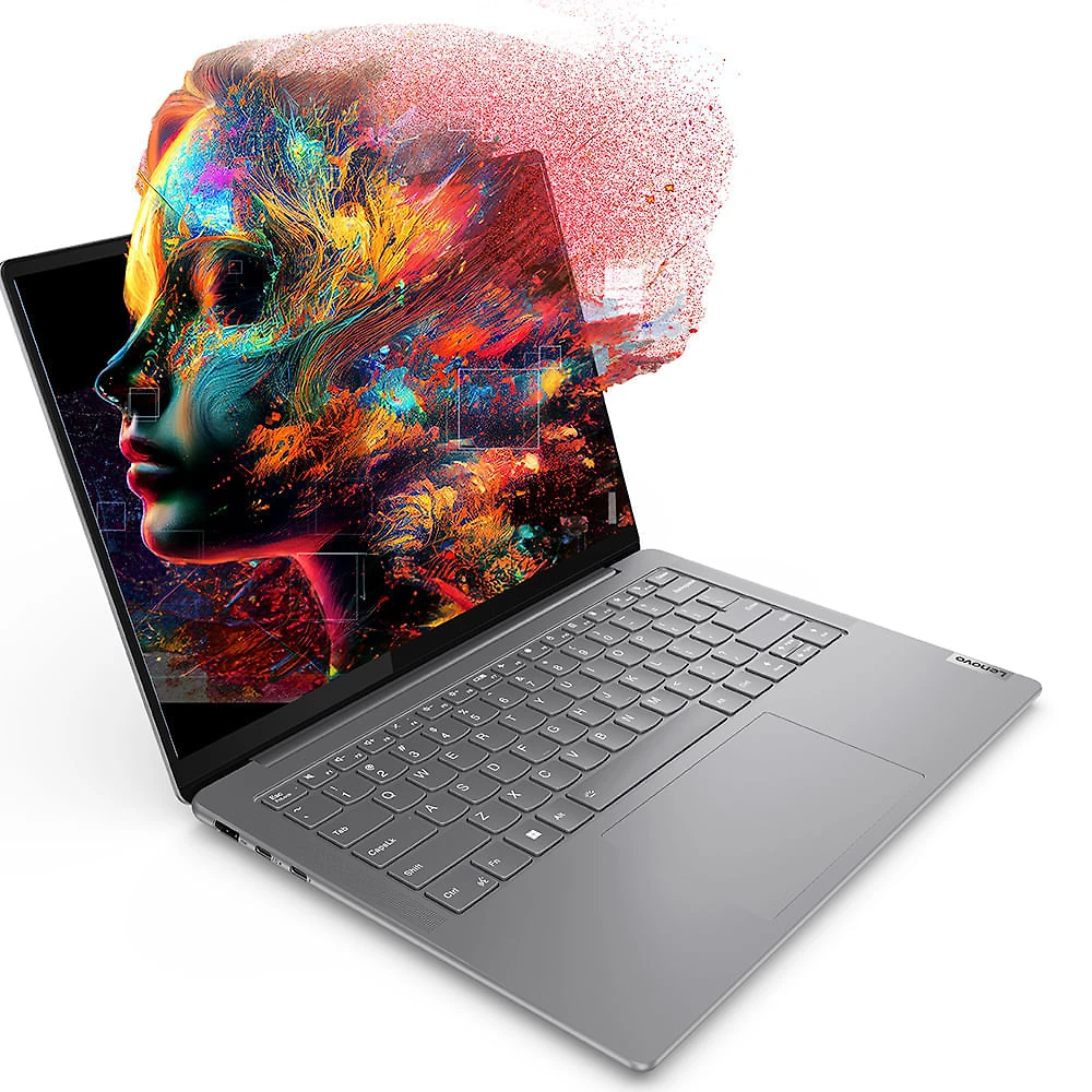 Miniatura Notebook Lenovo Yoga Slim 7i Core Ultra 5, 16GB, 512GB SSD, Tela de 14" OLED, Windows 11 - 83GM0003BR Bivolt