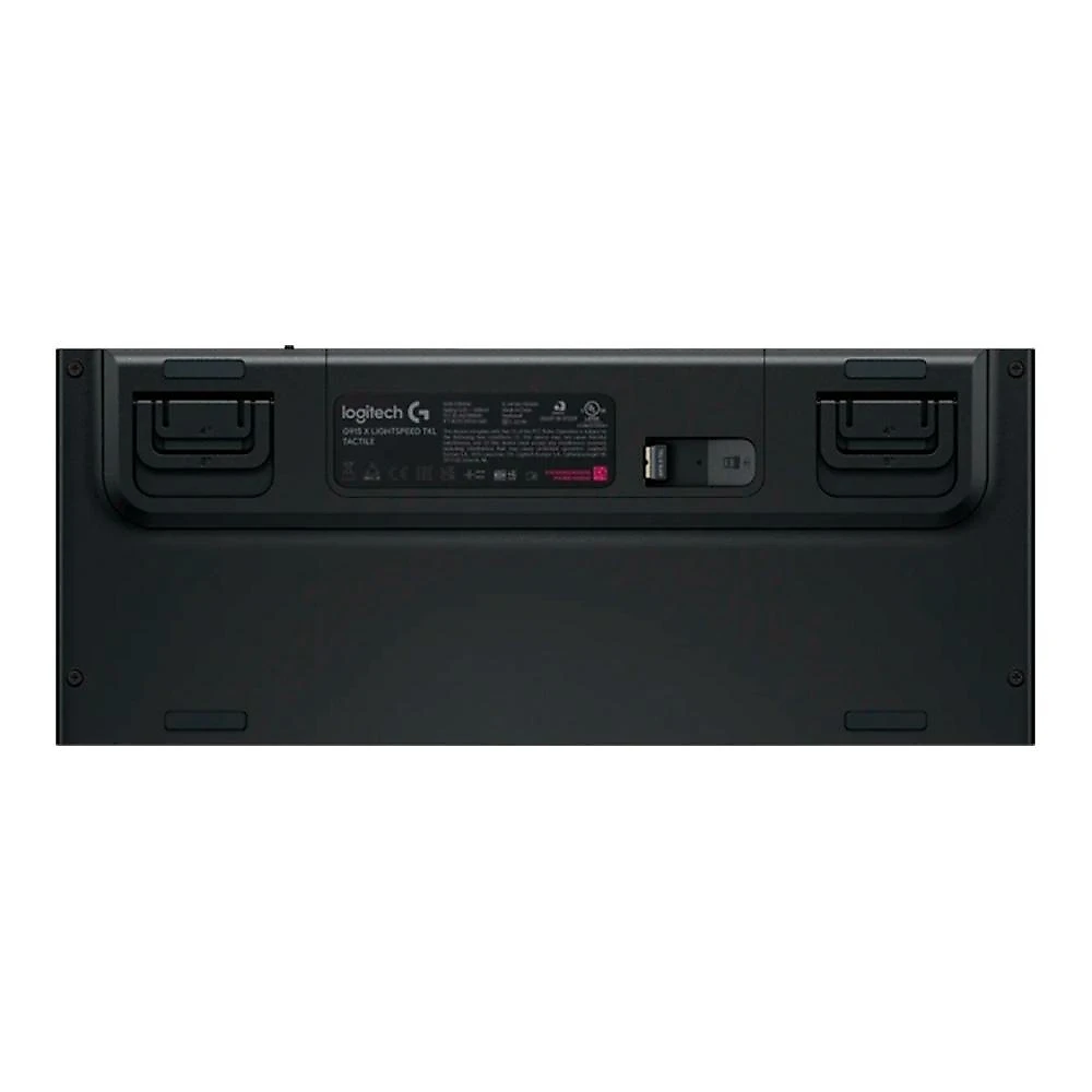 Teclado Mecânico Gamer Sem Fio Logitech G915 X Lightspeed, Design TKL RGB Lightsync, USB ou Bluetooth e Switch GL Tactile, Preto - 920-012715