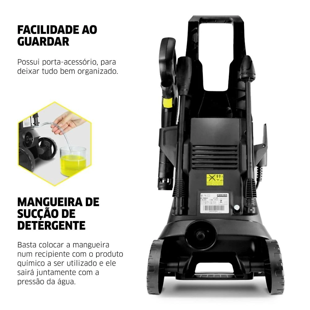 Lavadora De Alta Pressão Kärcher K2 Exclusive 1740 PSI 1400W 110V